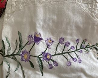 battenburg coverlet and pillow shams