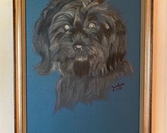 cute little puppy oil by Joachim