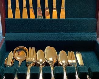 set of Korean silver ware