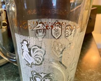 Vintage ice tea pitcher