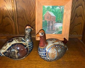 Pottery Birds,