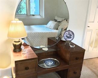 Dressing Table, Matching chest of drawers 