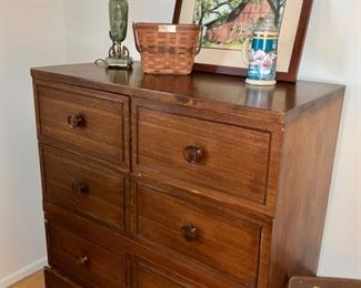 Chest of Drawers, Matching dressing table