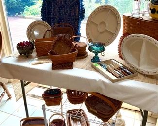 Longaberger Baskets, Longaberger Dishes 