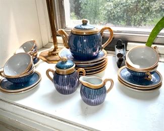 Tea Set, Childs Set, Lusterware 