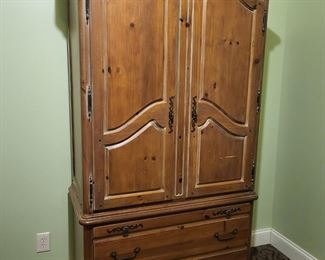 Armoire, part of QUEEN Bed set, sold together: bed, armoire, 2 nightstands, dresser