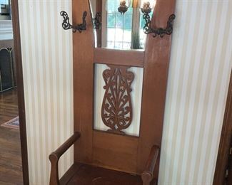 Antique, hall tree