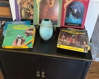 Dungeons  & Dragons , The Enchanted World Books,  pottery, 