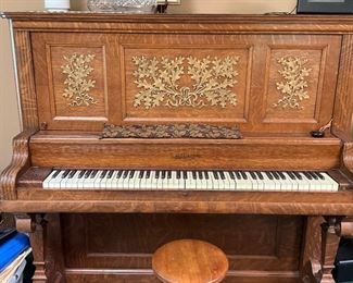 Piano,  vintage, Kimball