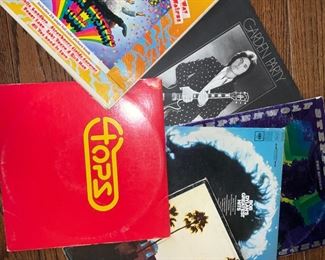 Records, vintage rock