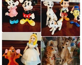 Vintage Disney figures
