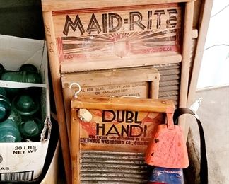 antique washboards