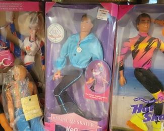 Barbie and Ken dolls