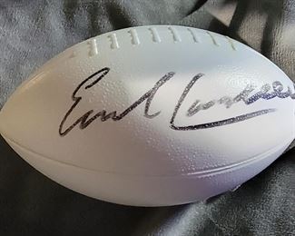 Earl Campbell signed autographed ball