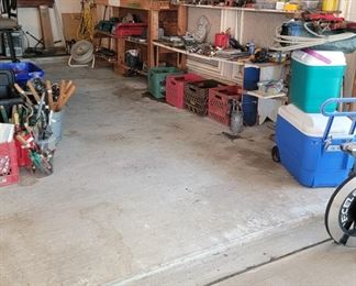 garage, tools