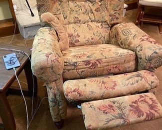 We have two of these floral recliners.......calling your name!