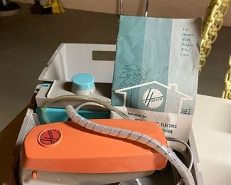 And a vintage Hoover.