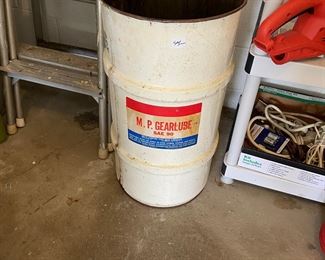 Great advertising oil drum