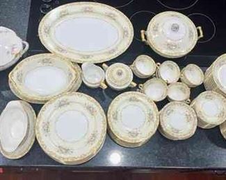 Noritake Gramatan China Set Havilland  Limoges Pieces