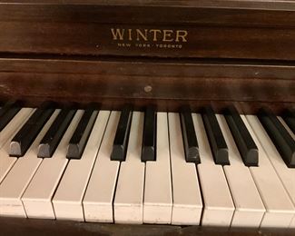 Winter piano - New York & Toronto