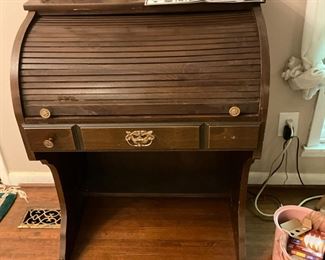 Small roll top desk