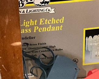 Hampton Bay - new in box - pendant light