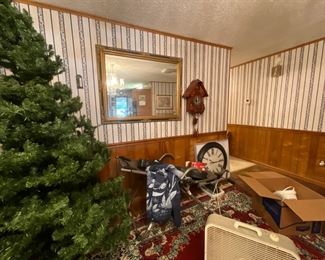 Mirror & exercise equipment 