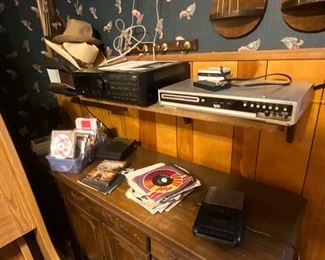 Electronics, records etc