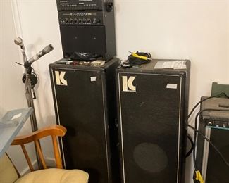 Kustom speakers & microphones