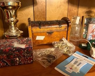 Bedroom, top of chest