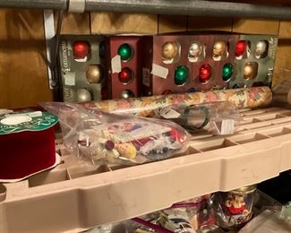 Christmas items in bedroom 