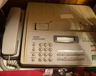 Vintage fax machine