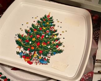 Christmas items in bedroom 