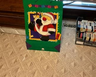 Christmas items in bedroom 