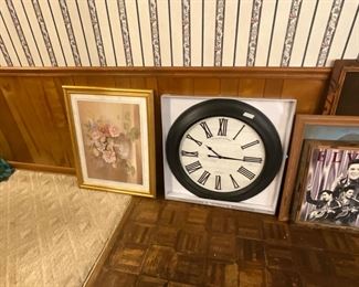 Clock & picture