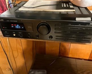 Jvc (hooked up to speakers) sounds good!