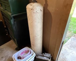 Outside storage building 