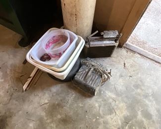 Outside storage building 