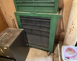 Outside storage building - tool chest