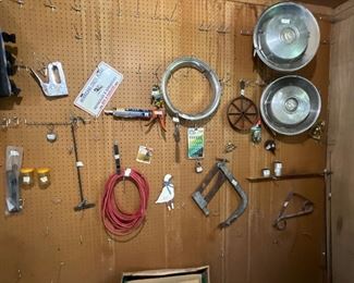 Outside storage building 