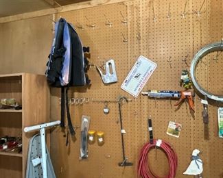 Outside storage building 