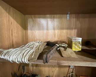 Outside storage building 