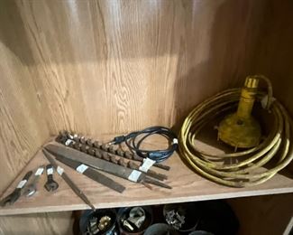 Outside storage building 