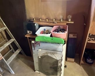 Outside storage building 