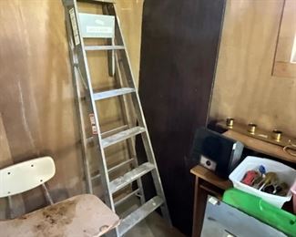 Outside storage building 