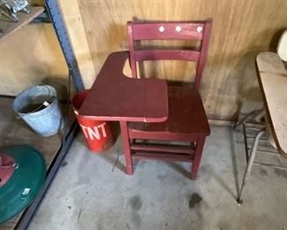 Outside storage building 