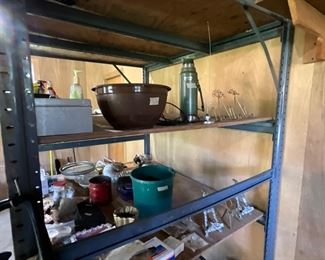 Outside storage building 