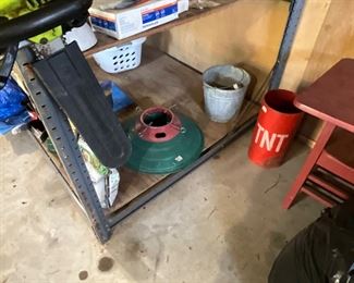 Outside storage building 