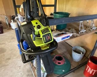 Outside storage building 