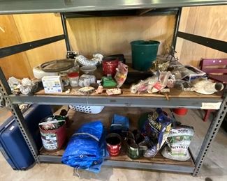 Outside storage building 